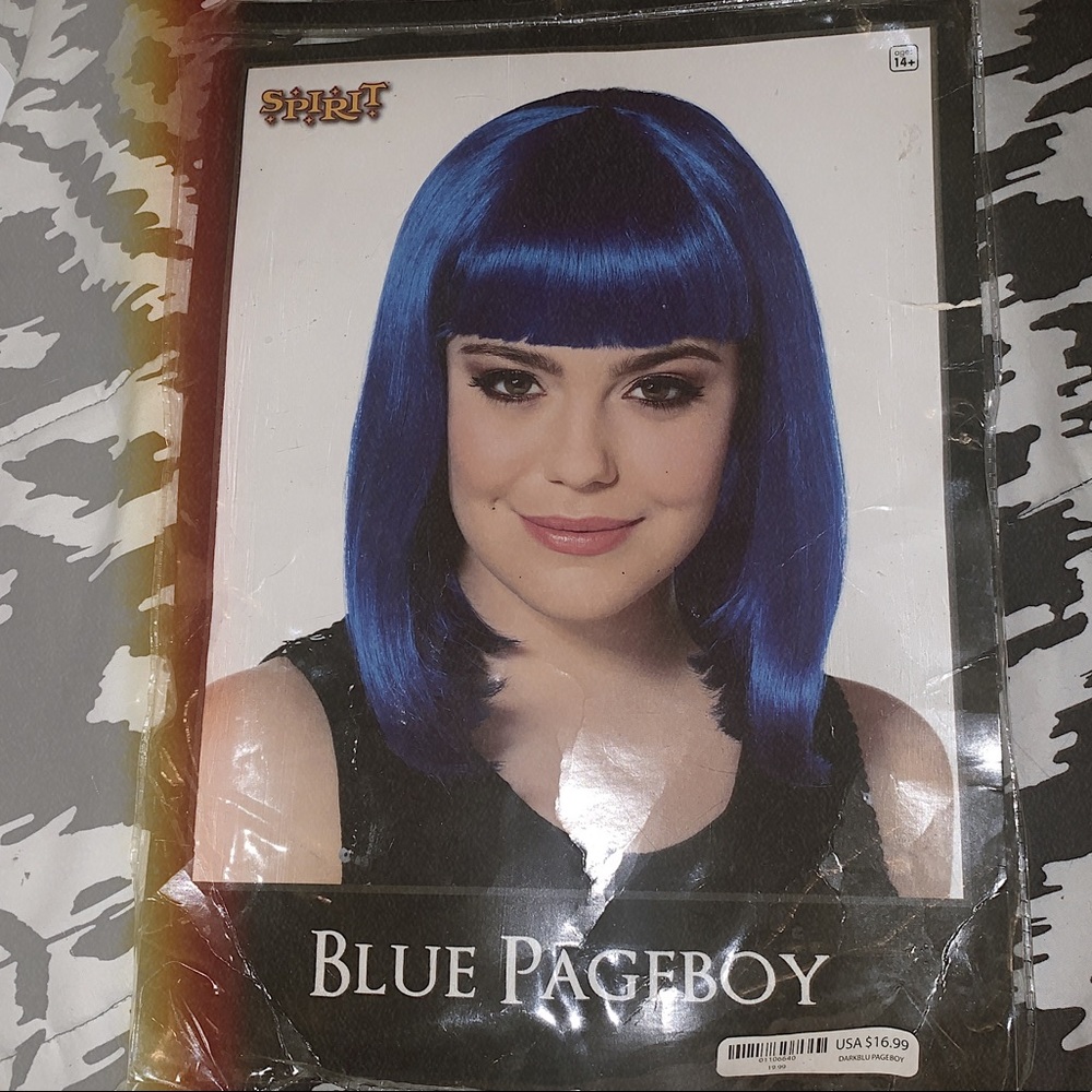 Cute blue wig💙💙
